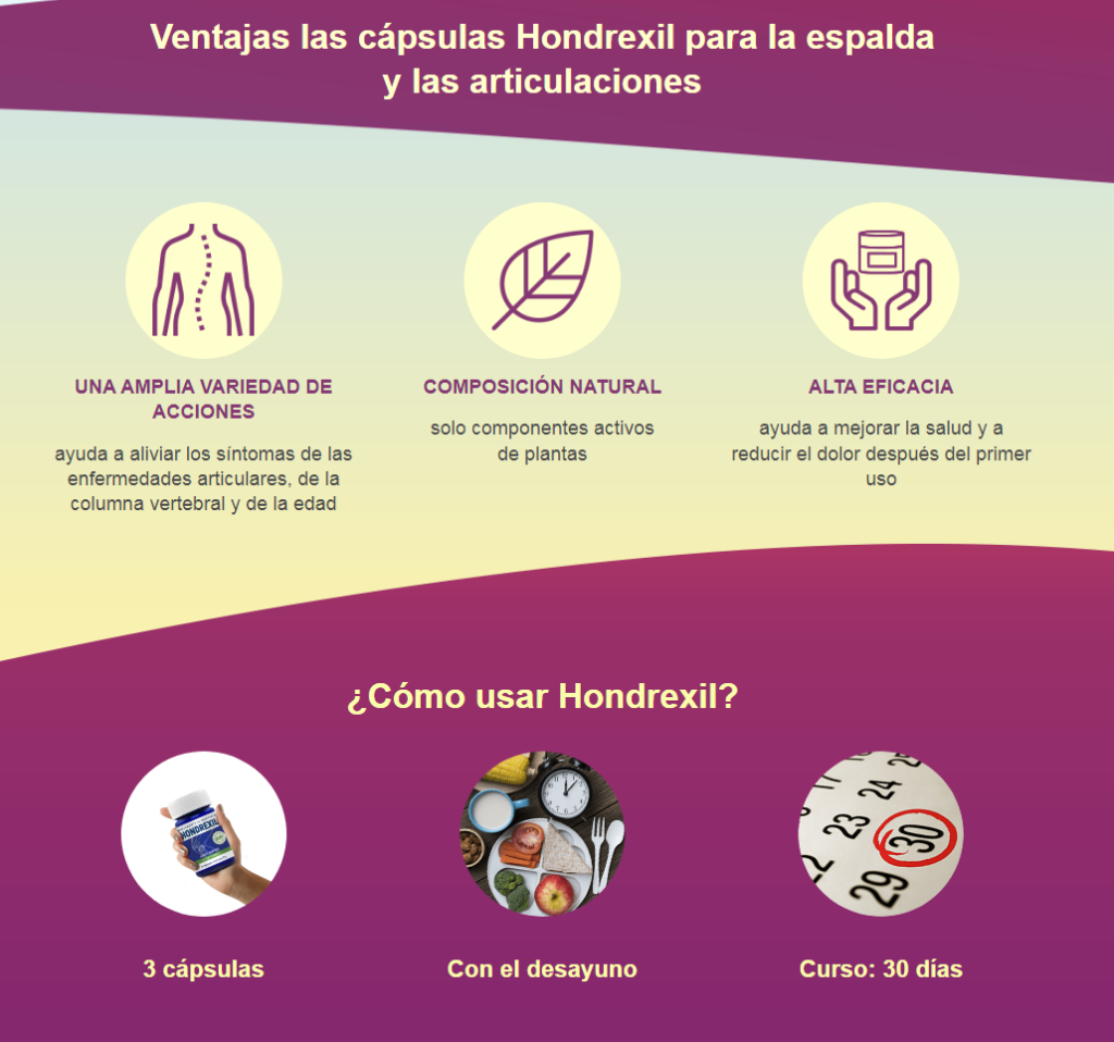 Hondrexil Precio