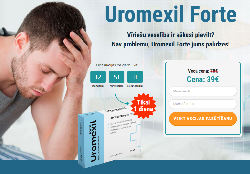 Uromexil Forte Latvia
