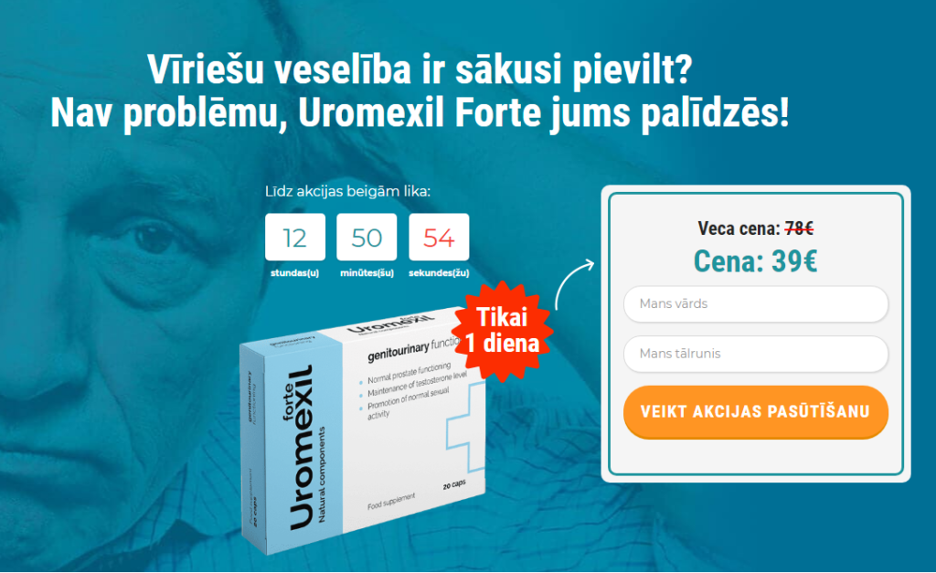 Uromexil Forte Latvia
