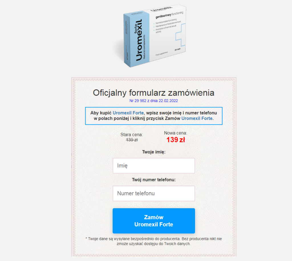 Uromexil Forte Poland
