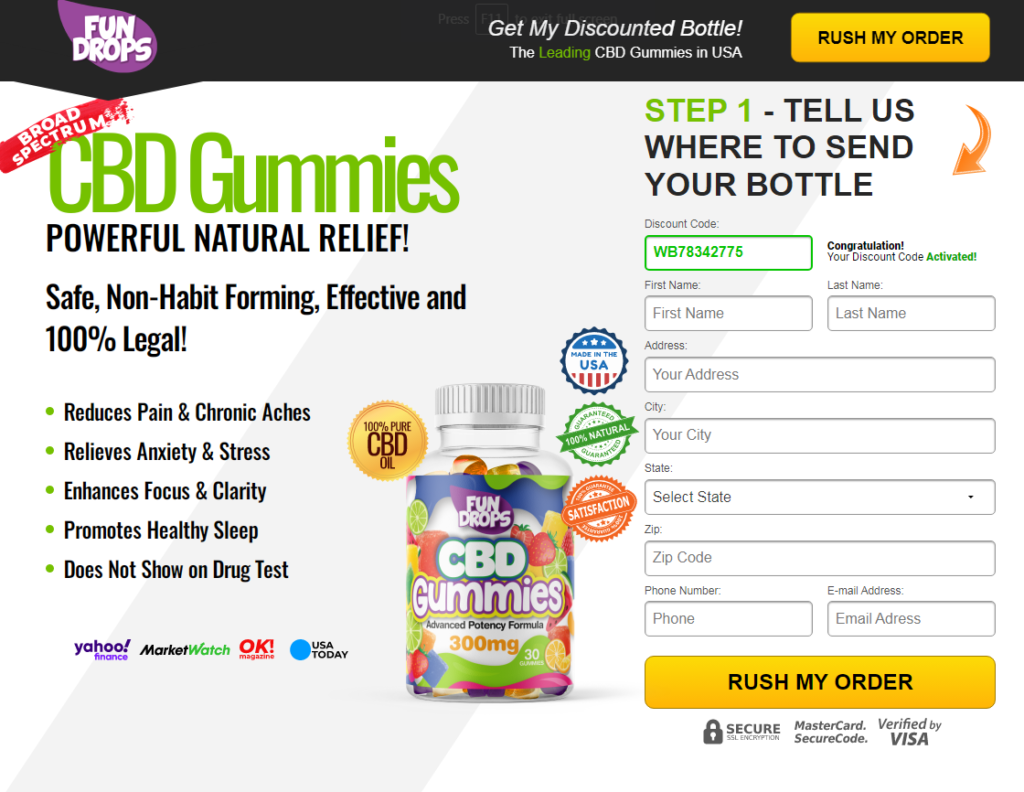 Fun Drops CBD Gummies Reviews