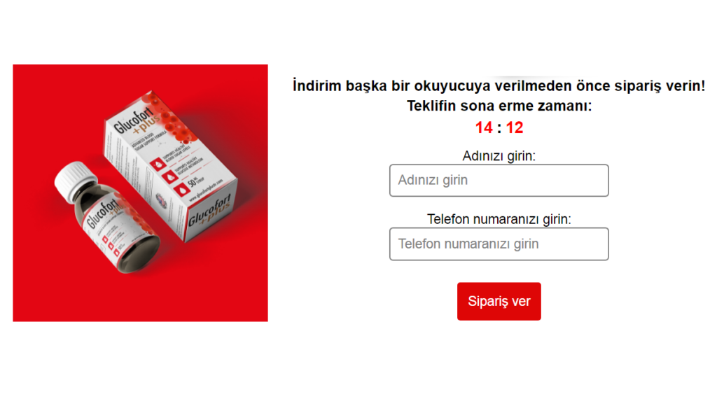 Glucofort plus şurup