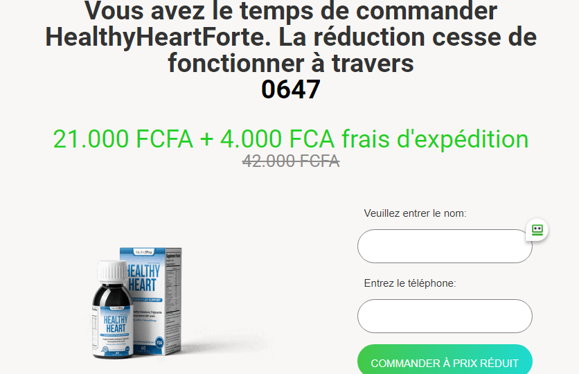 HealthyHeartForte Commentaires