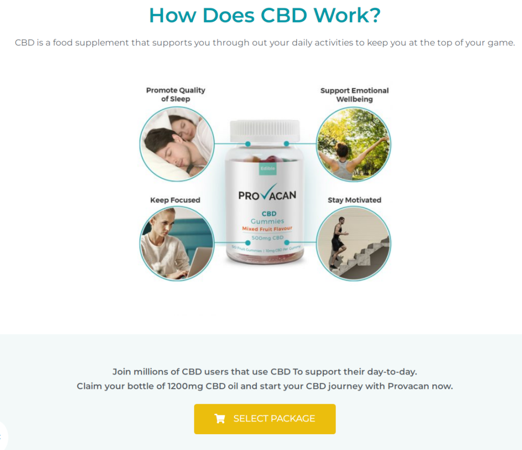 ProVacan CBD Gummies price