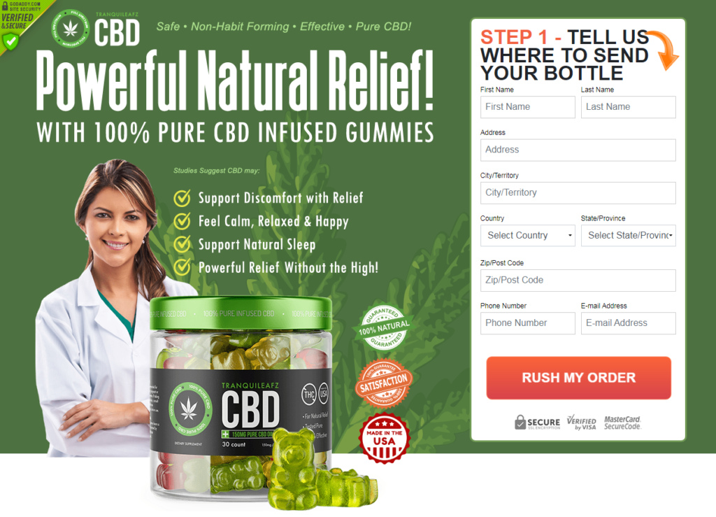 Tranquileafz CBD Gummies Reviews