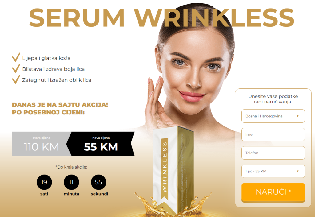 Wrinkless serum cena