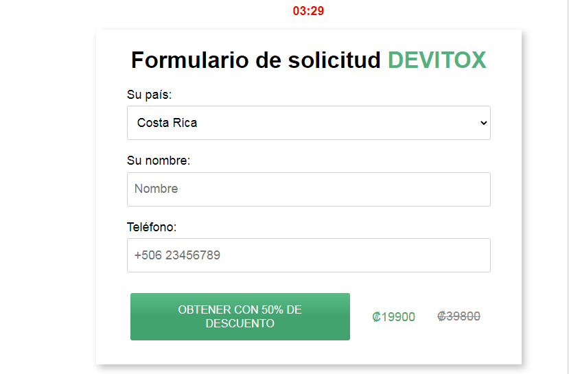 Devitox reseñas