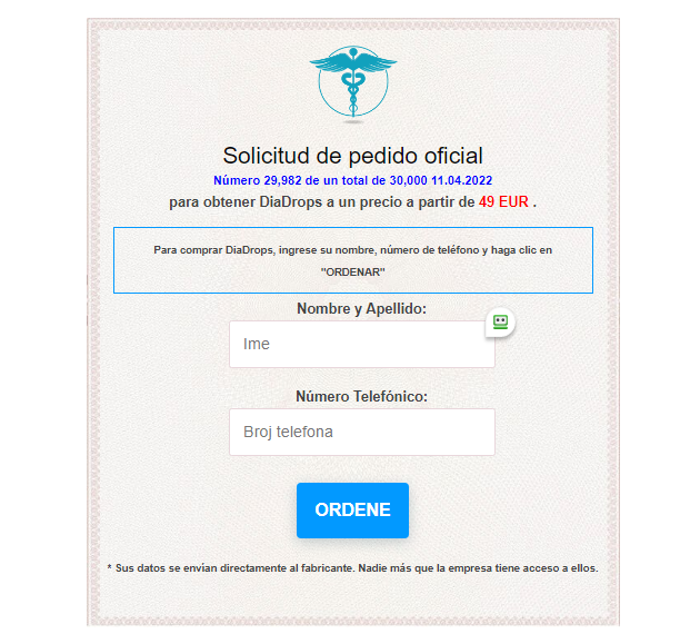 Diadrops reseñas