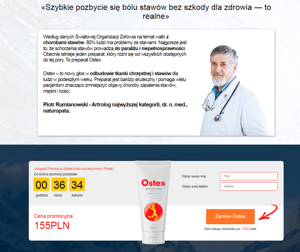 Ostex Składniki