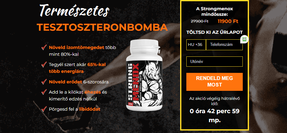 Strongmenox vélemények