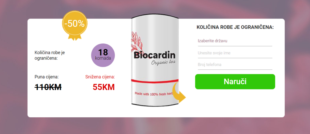 Biocardin Tea Cijena