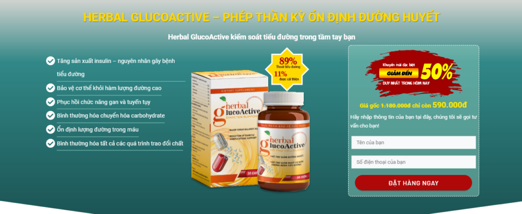 GlucoActive đánh giá