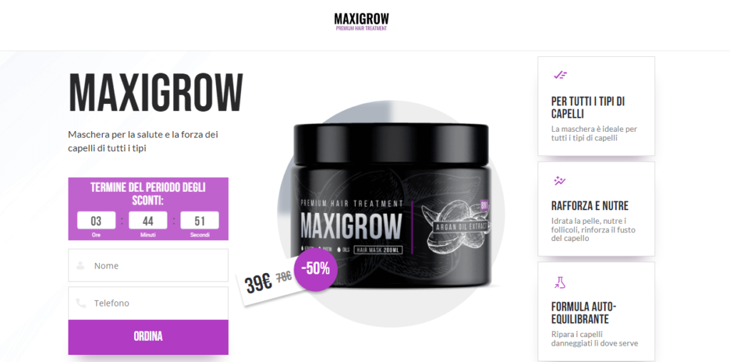 MaxiGrow recensioni