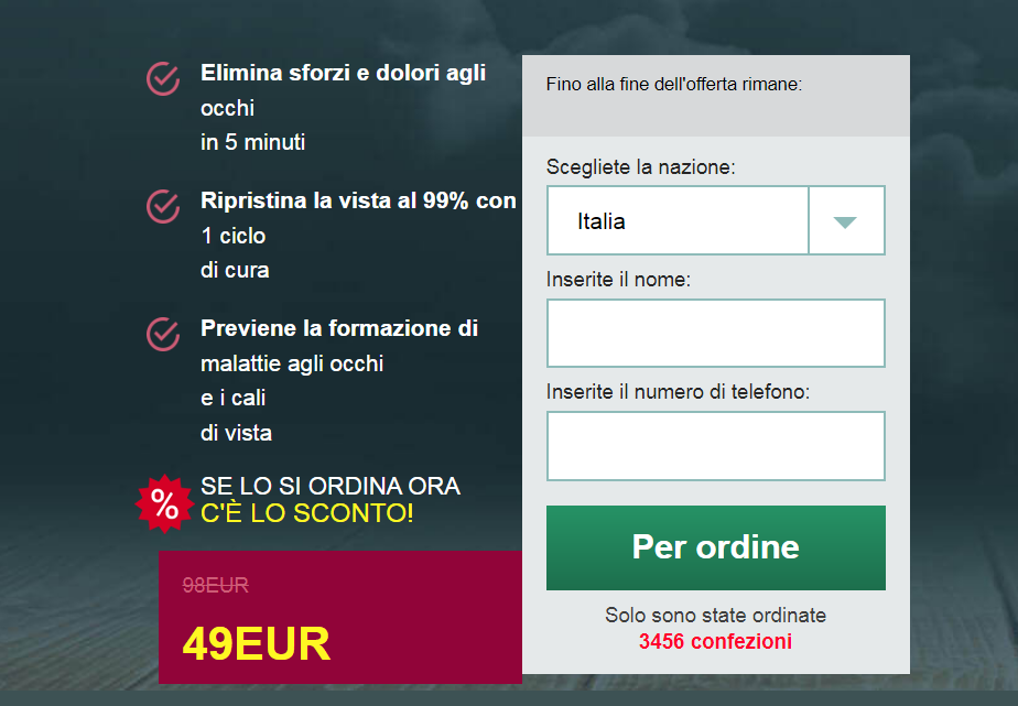 Oculear Prezzo