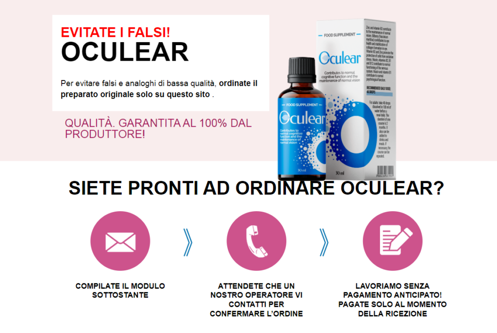 Oculear ingredienti