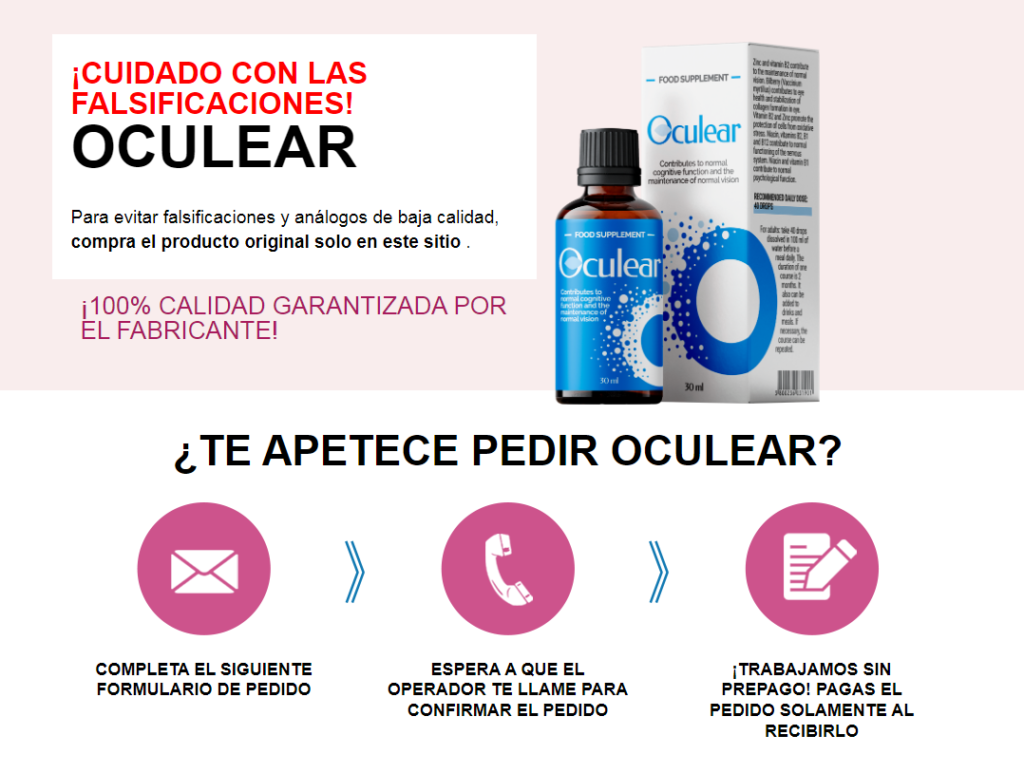 Oculear Ingredientes