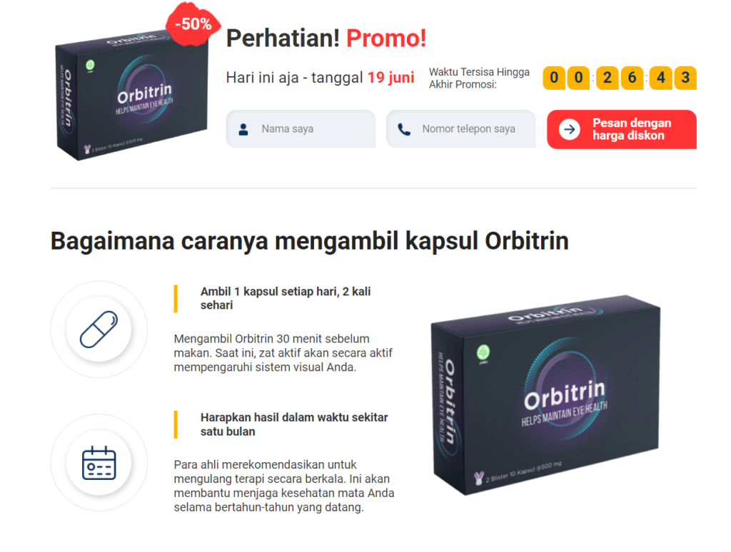 Orbitrin Bahan