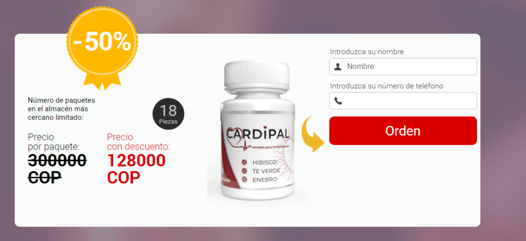 Cardipal Beneficios