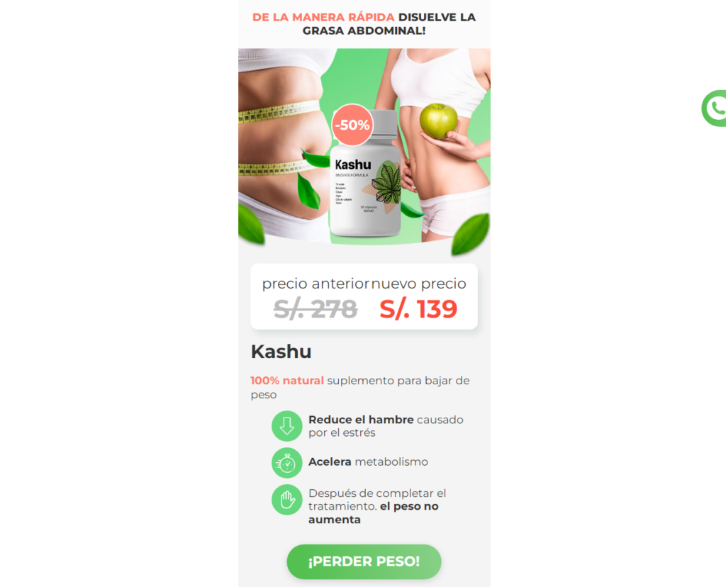 Kashu Precio