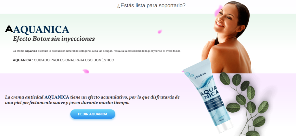 Aquanica Precio