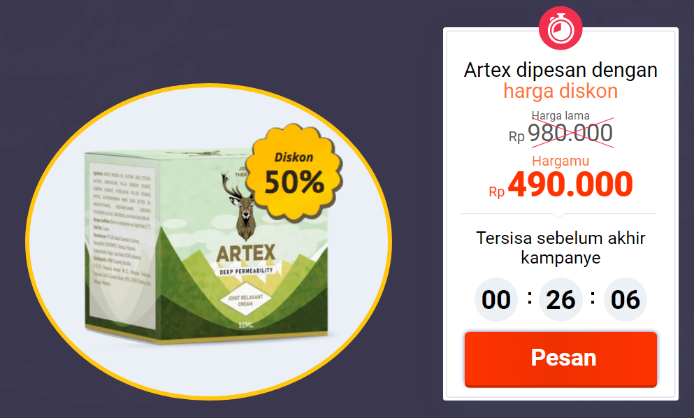 Artex Harga