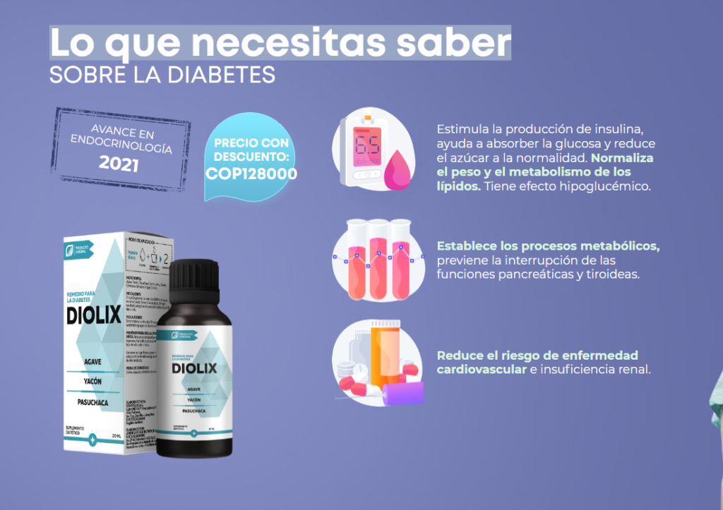 DIOLIX Ingredientes