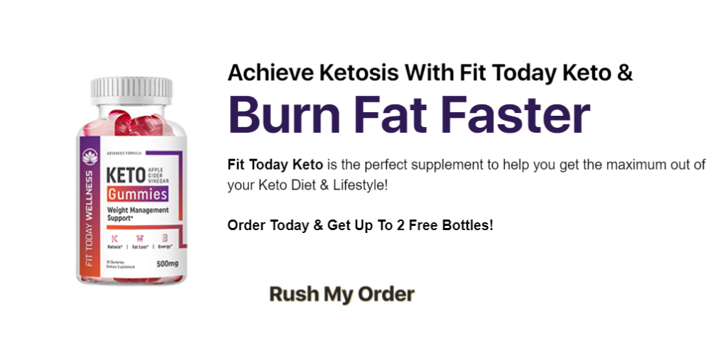 Fit Today Keto gummies price