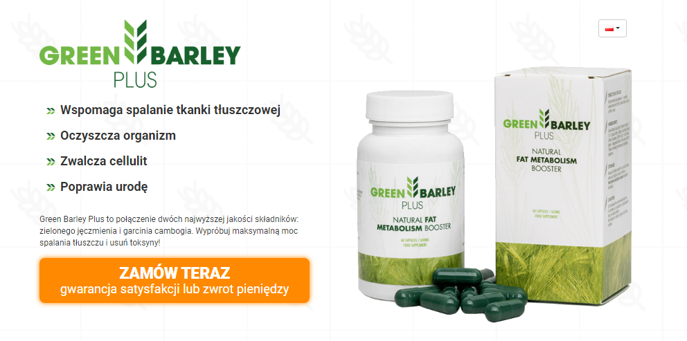 Green Barley Plus SkÅ‚adniki