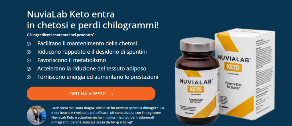 NuviaLab Keto Prezzo