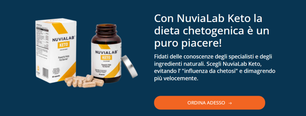 NuviaLab Keto Benefici