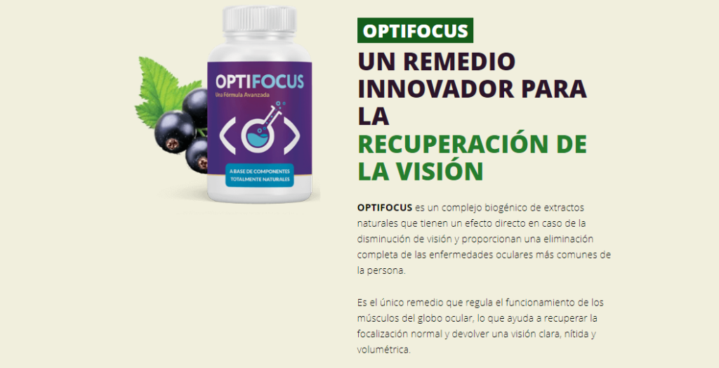 Optifocus Ingredientes