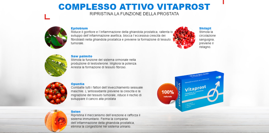 Vitaprost ingredienti