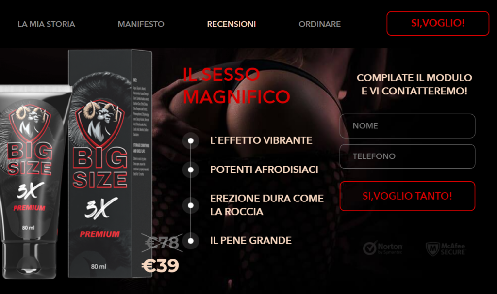 Big Size Gel Italy