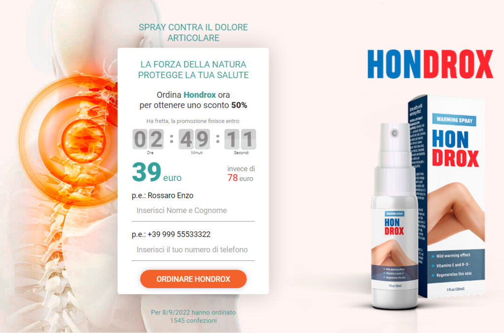 Hondrox Prezzo