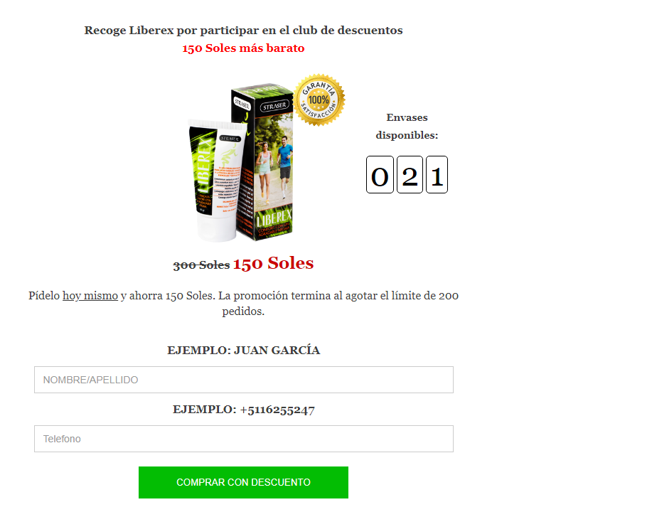 Liberex crema Reseñas