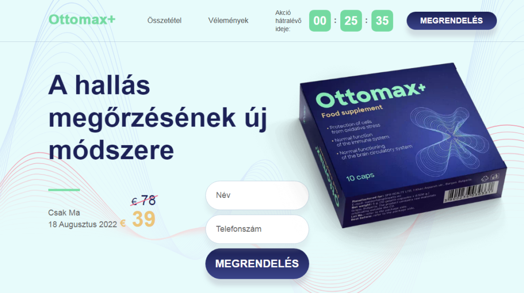 Ottomax+ vélemények