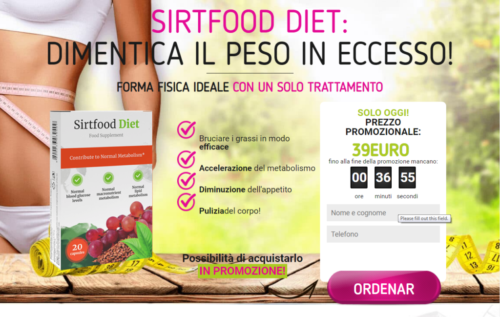 SirtFood Diet recensioni