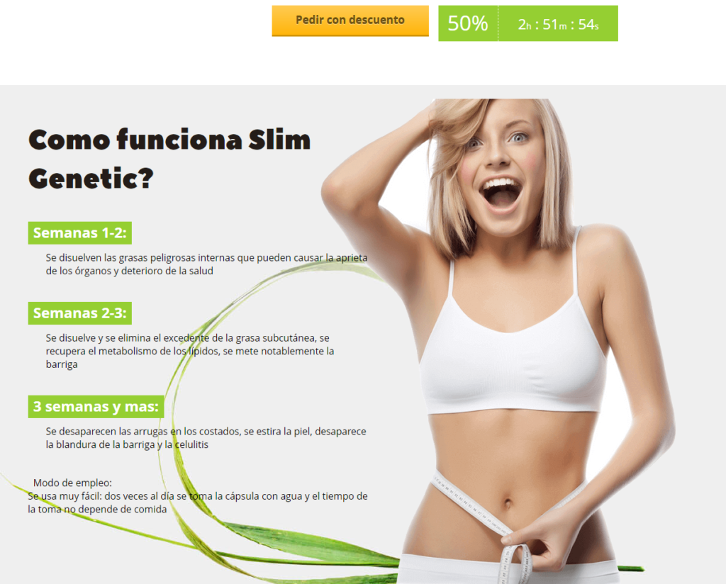 Slim Genetic Ingredientes