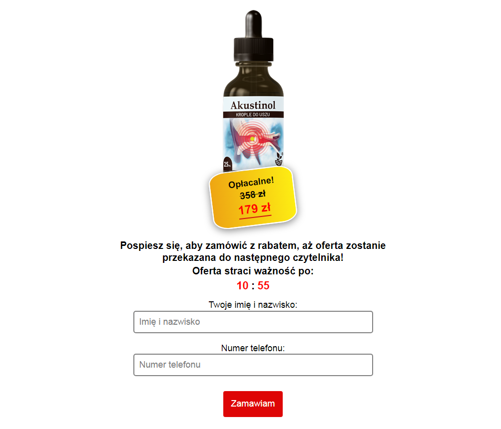 Akustinol Opinie