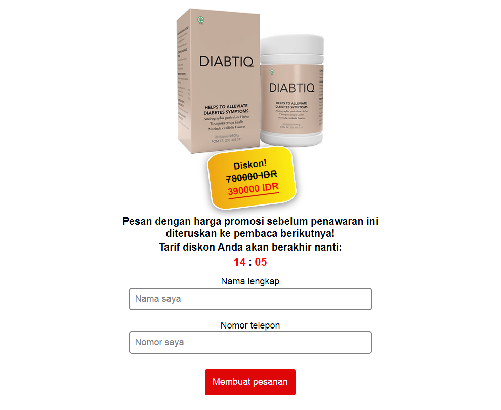 Diabtiq Harga