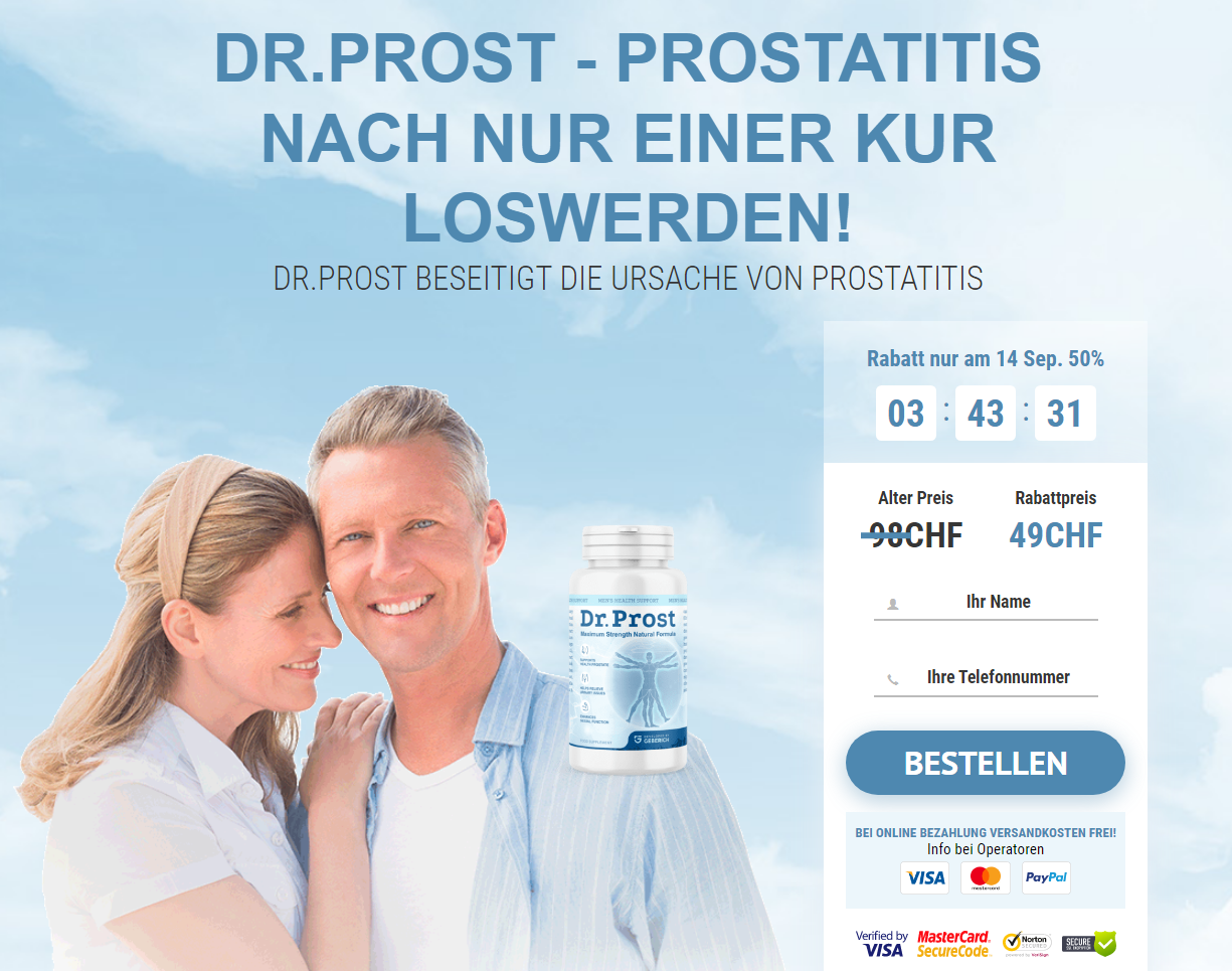 Dr.Prost : Kapsel, Bewertungen, Preis, funktioniert, Zutaten, Kaufen