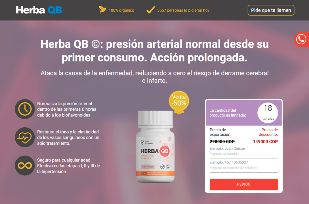 Herba QB reseñas