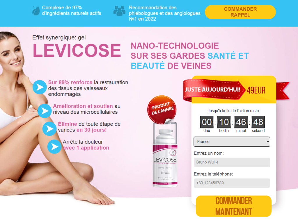 Levicose Prix