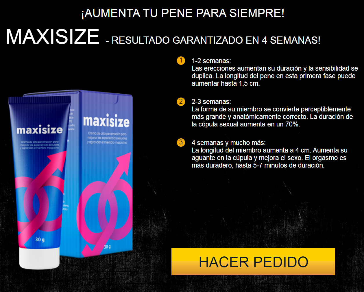Maxisize: crema, Precio, Opiniones, Reseñas, Ingredientes,Beneficios, gel!