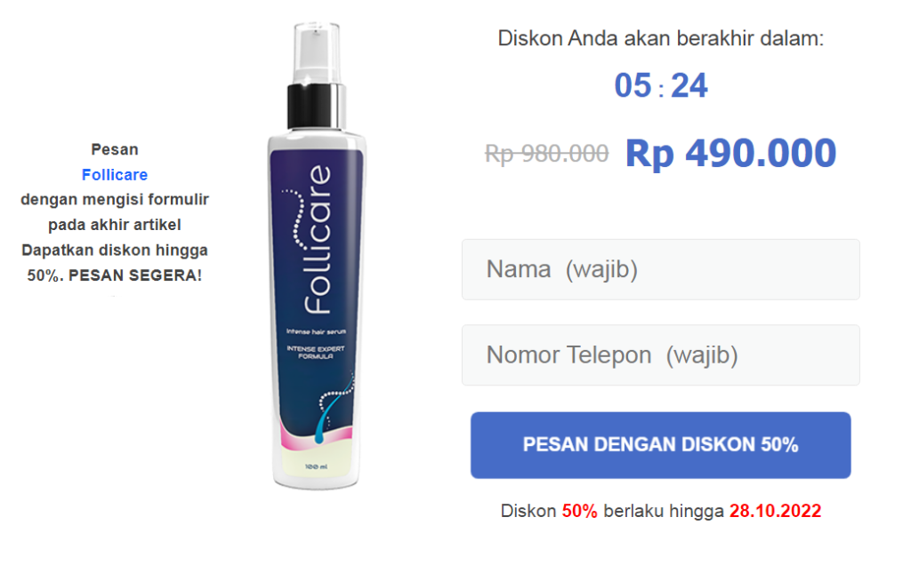 Follicare Harga