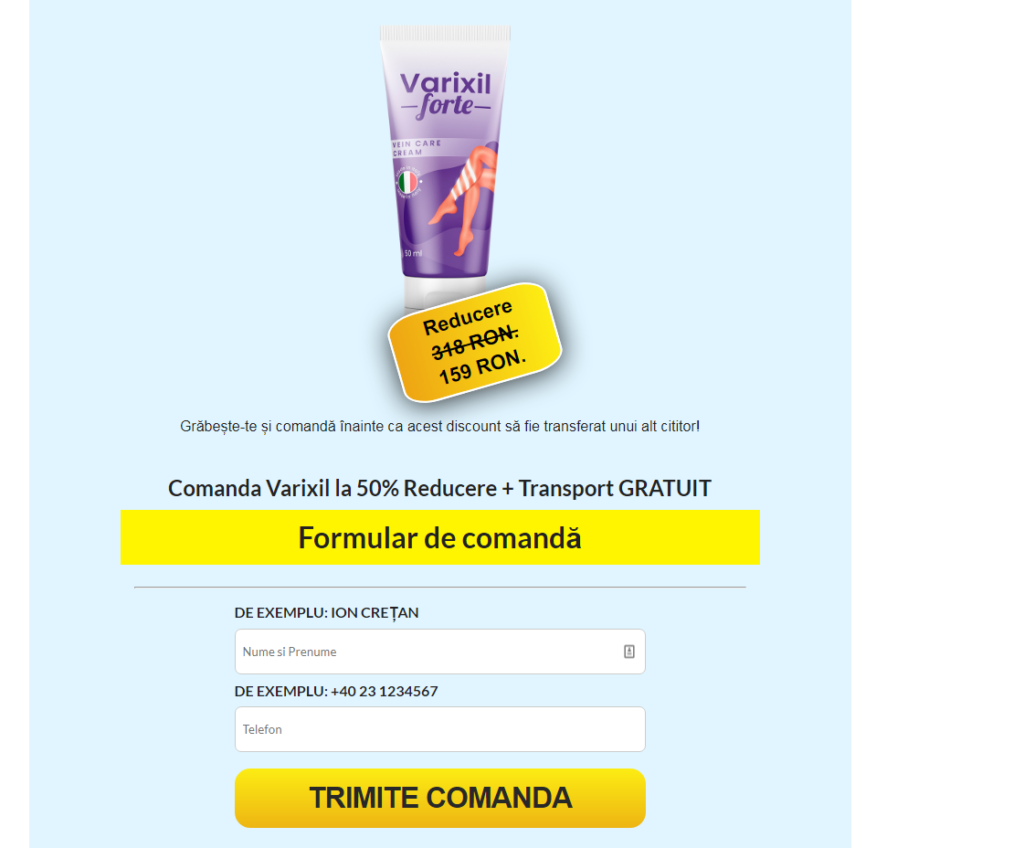 Varixil Forte Cremă