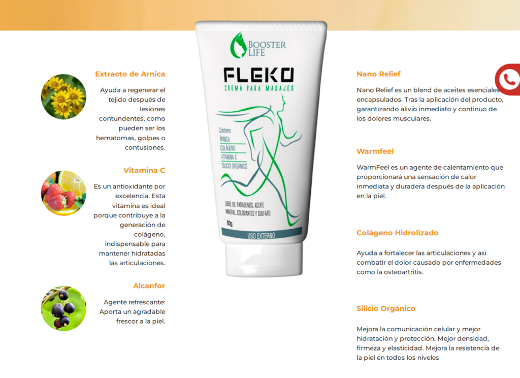 Fleko Ingredientes