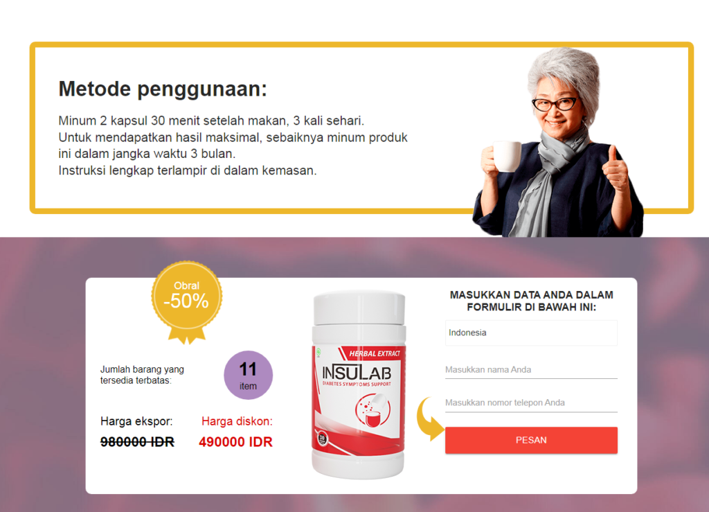 Insulab harga