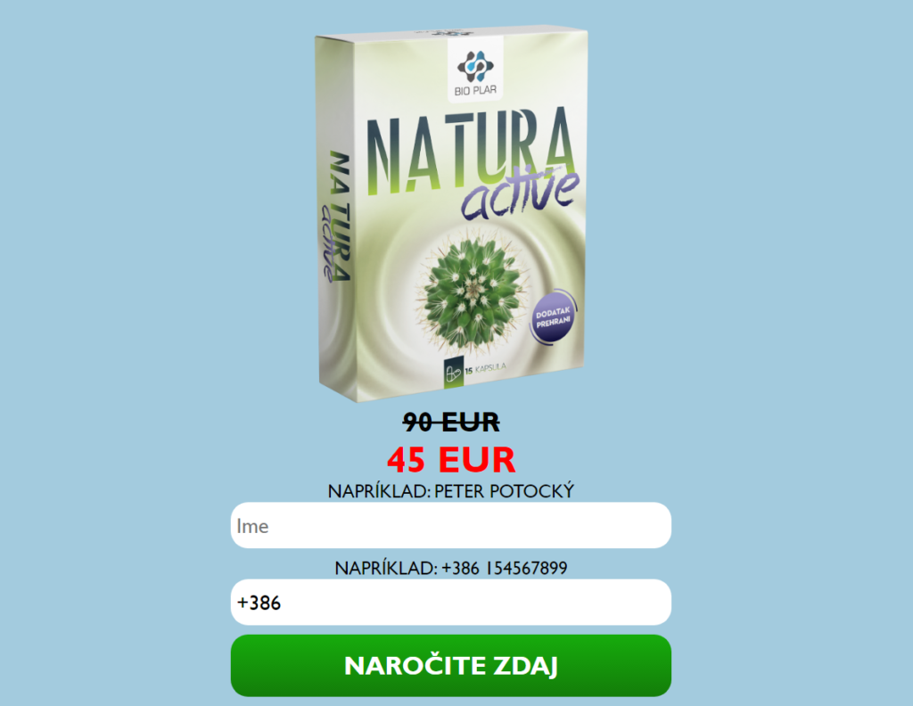 Natura Active ocene