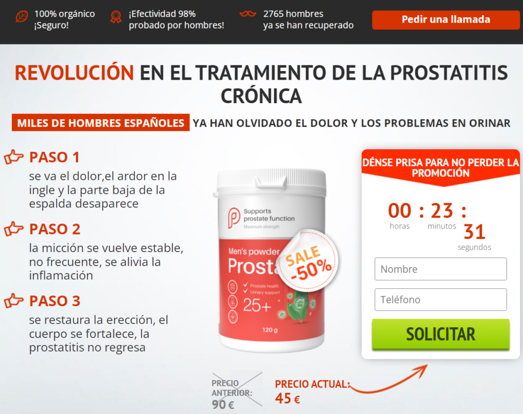 Prostanol suplemento